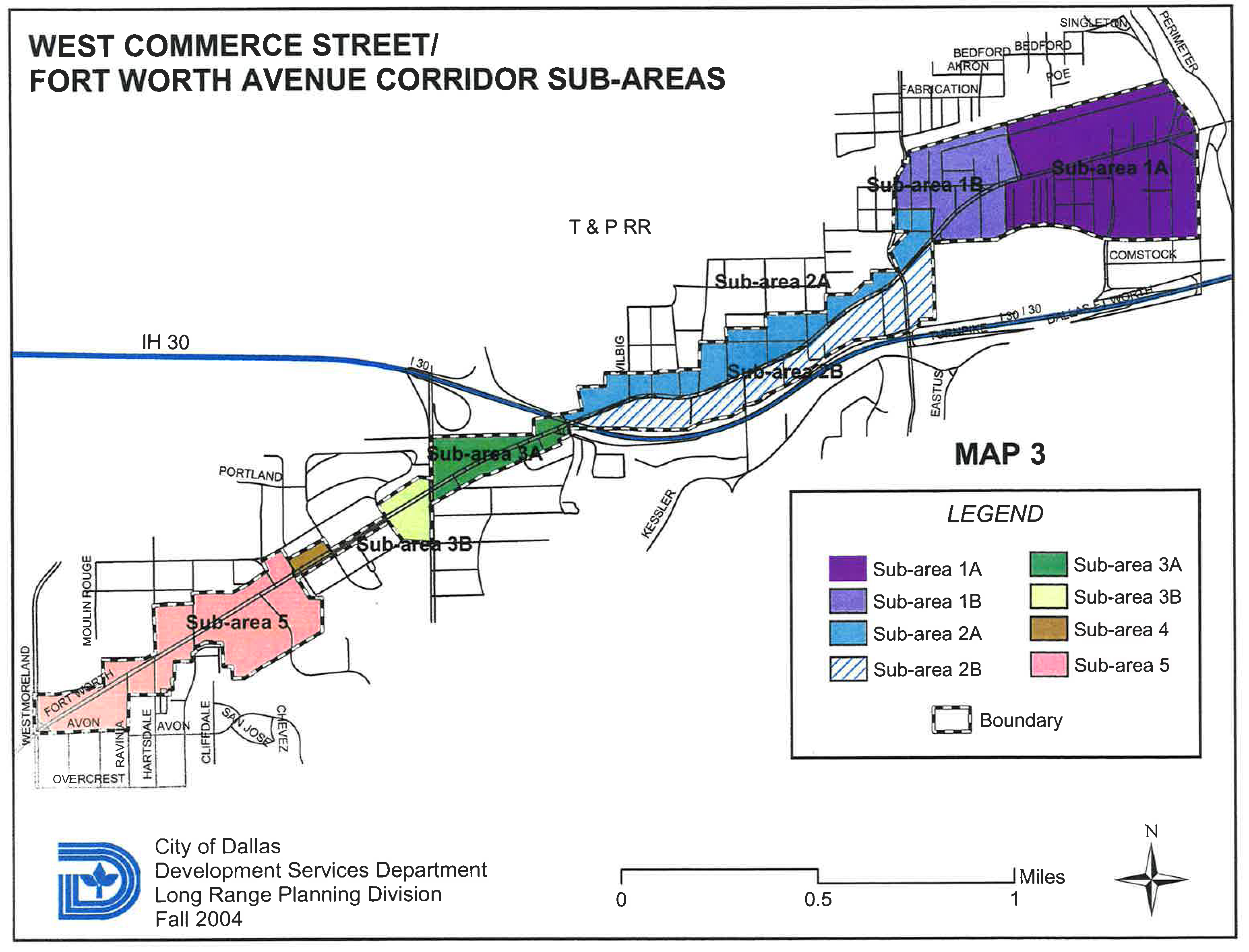 Planning & Development Fort Worth Avenue Corridor Land Use and Urban